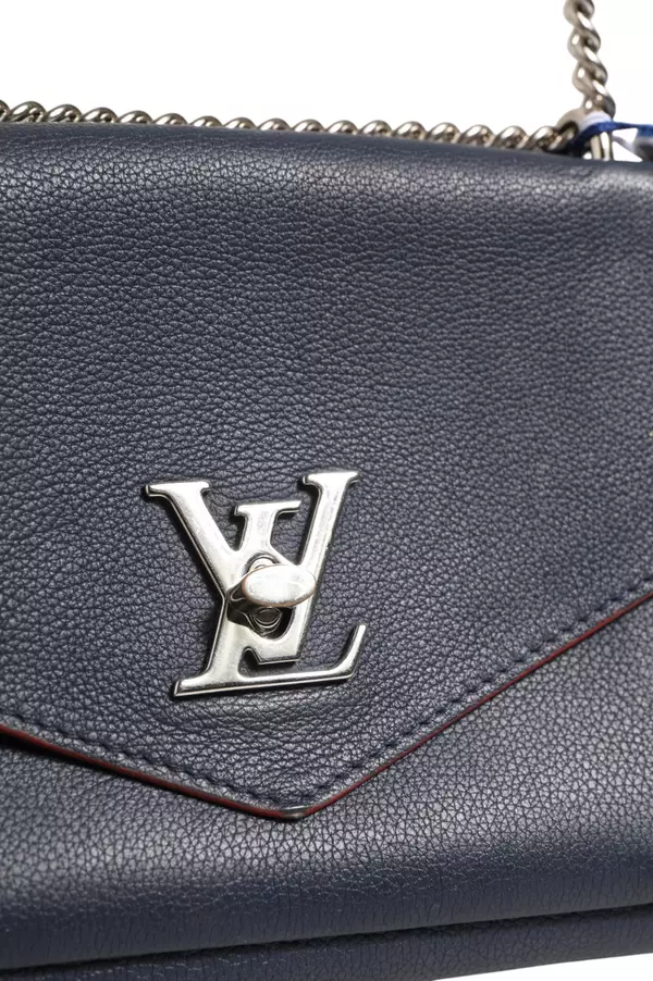 LOUIS VUITTON Mylockme Leather Chain Shoulder Bag thumbnail 6